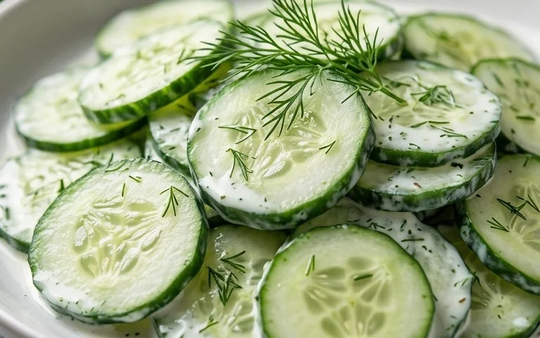 Polish Cucumber Salad