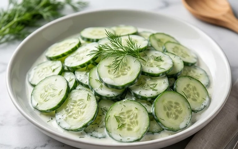 Polish Cucumber Salad