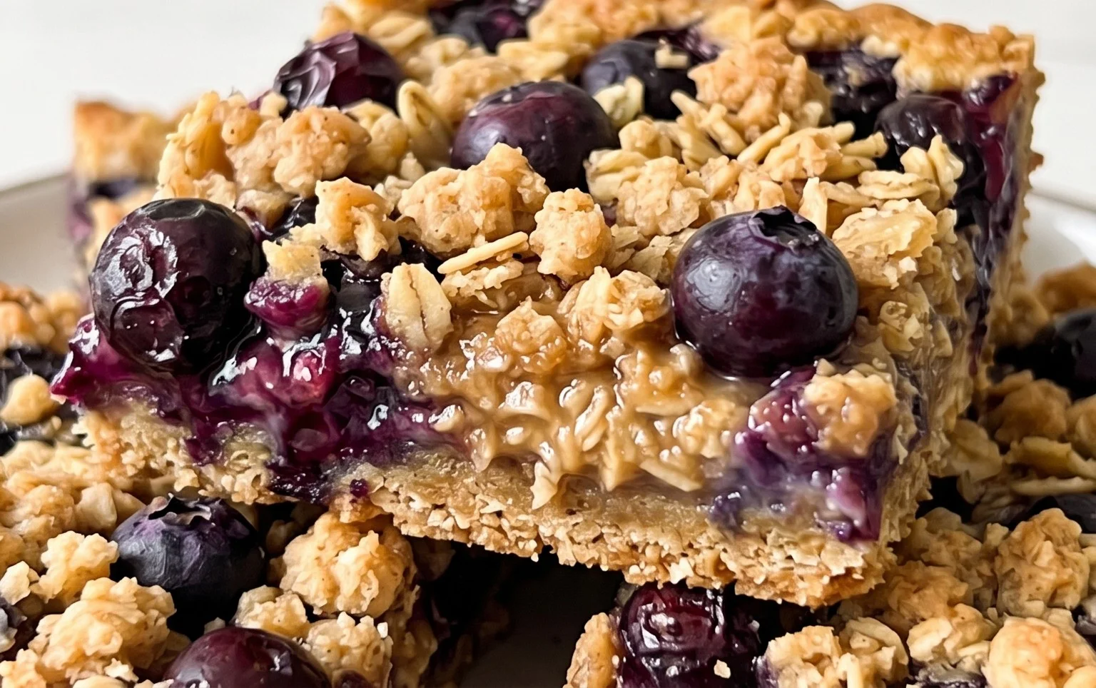 Blueberry Oatmeal Bars