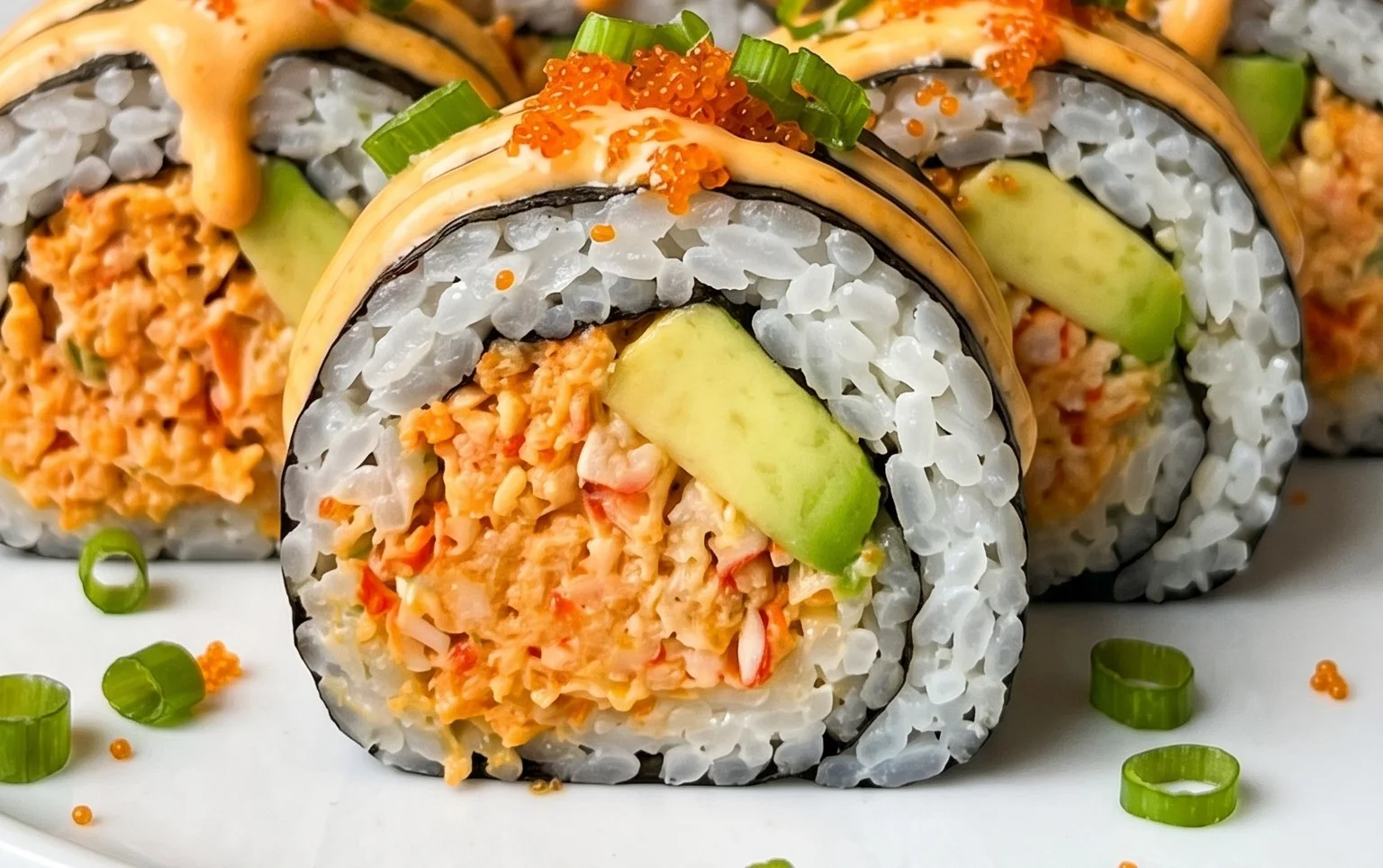 Kani Sushi (Spicy Crab Roll)