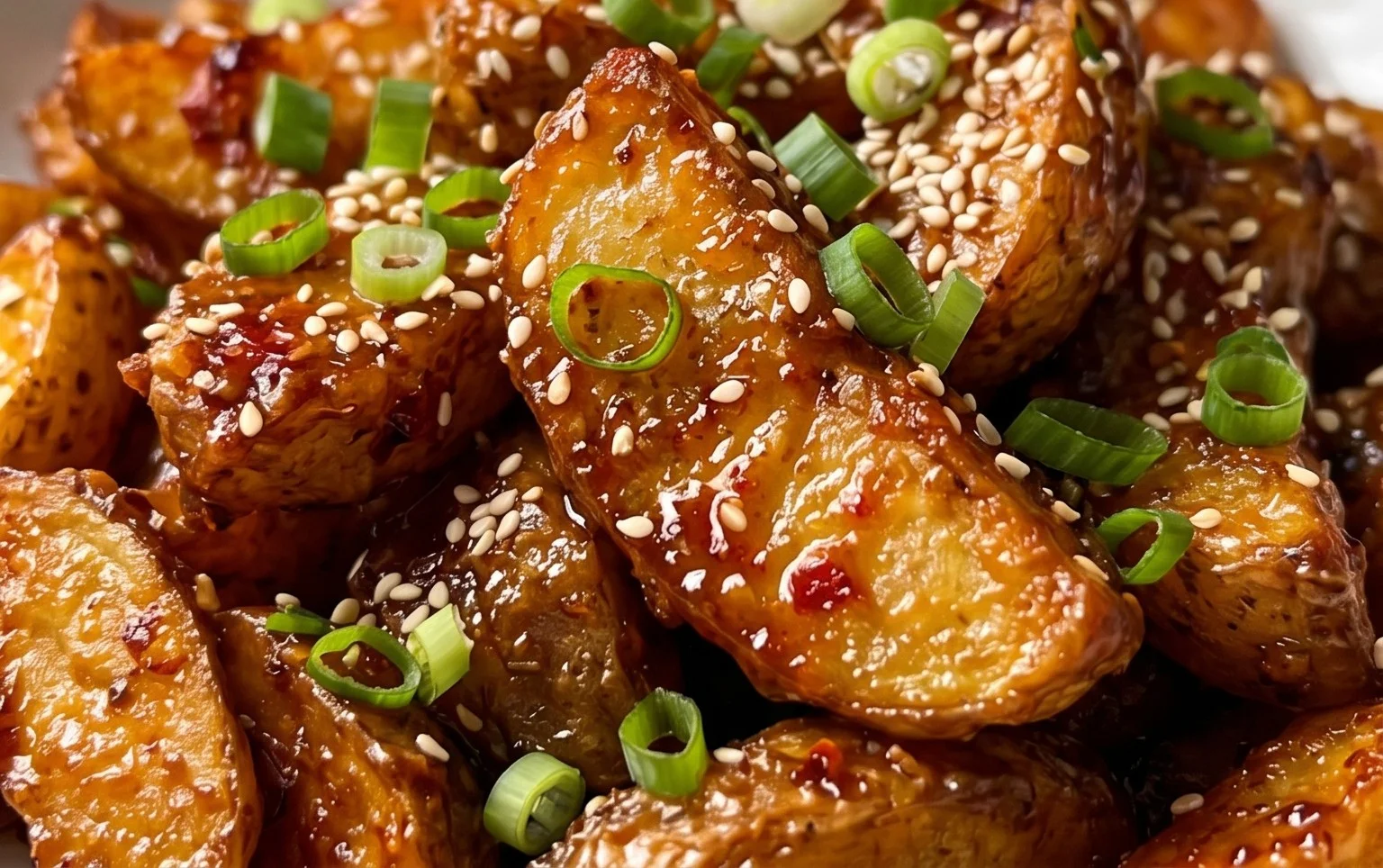 Crispy Honey Chilli Potatoes