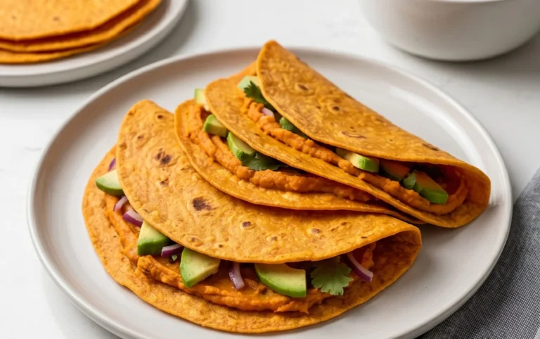 Sweet Potato Tortillas (Gluten-Free Vegan Wraps)