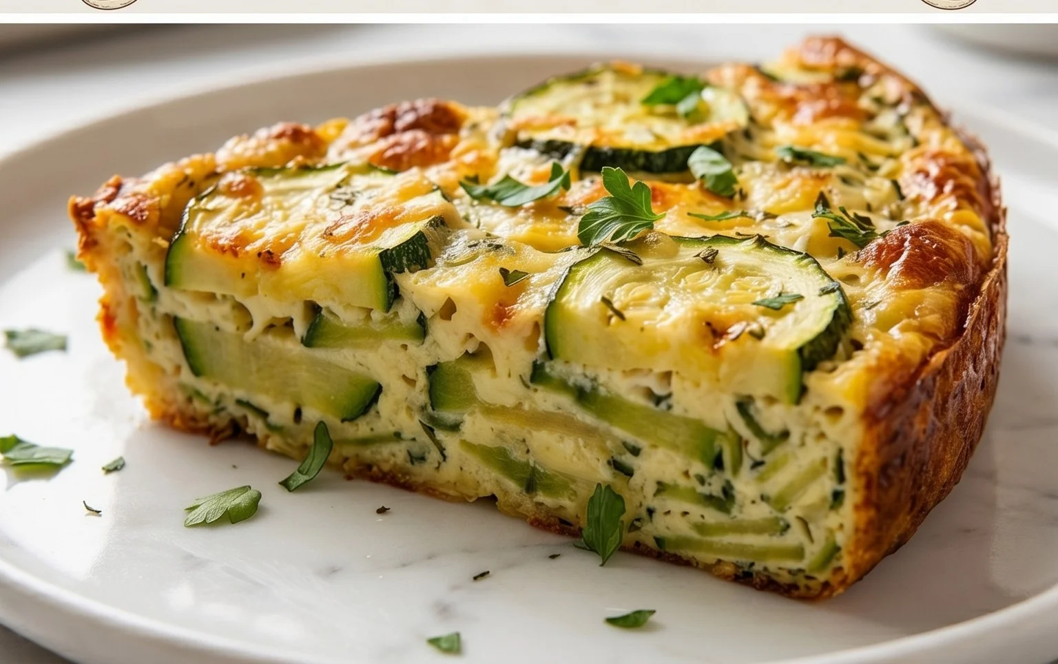 Crustless Zucchini Quiche Recipe