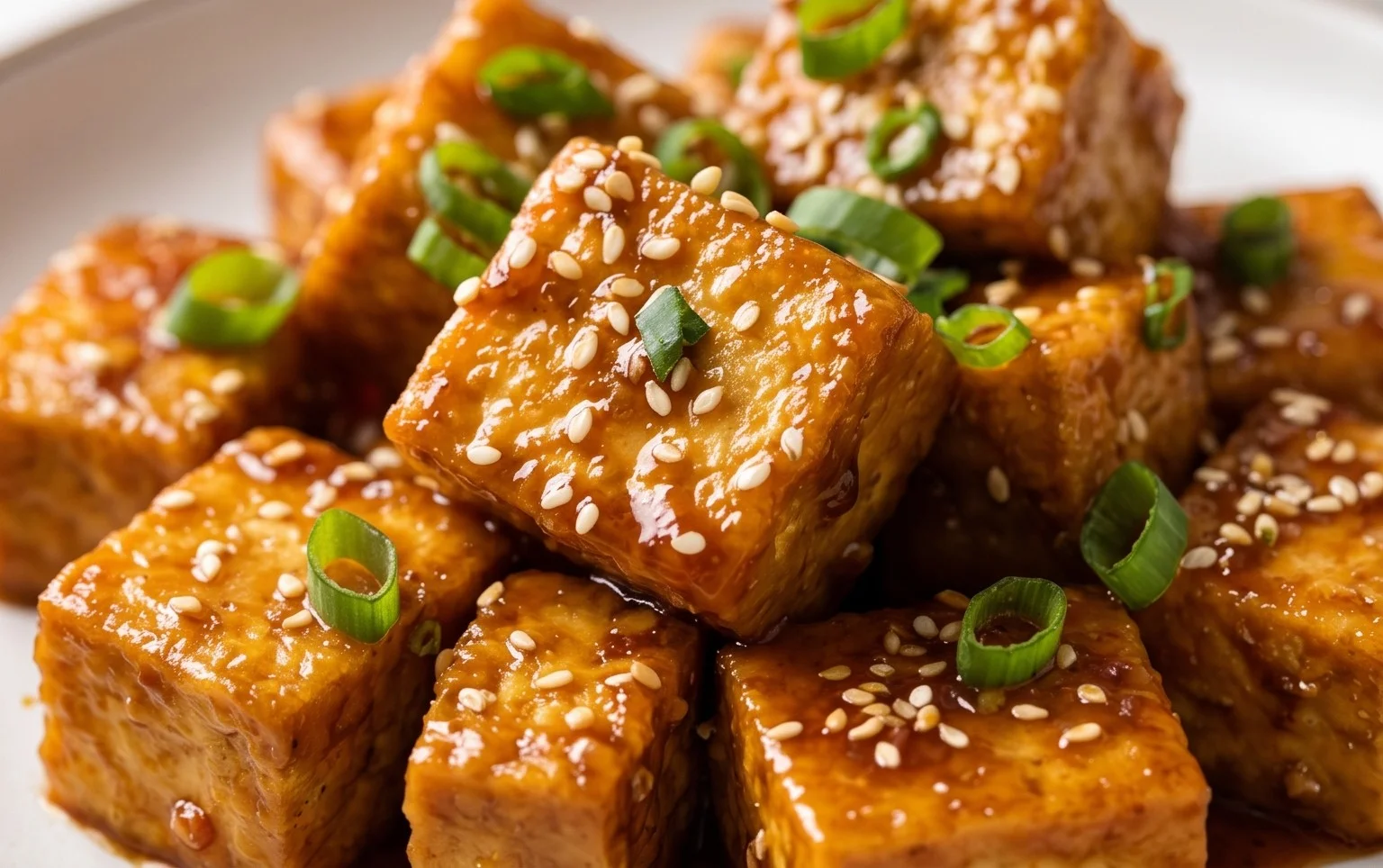 Honey Garlic Tofu