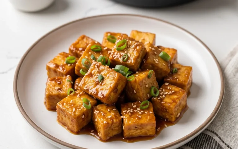 Honey Garlic Tofu