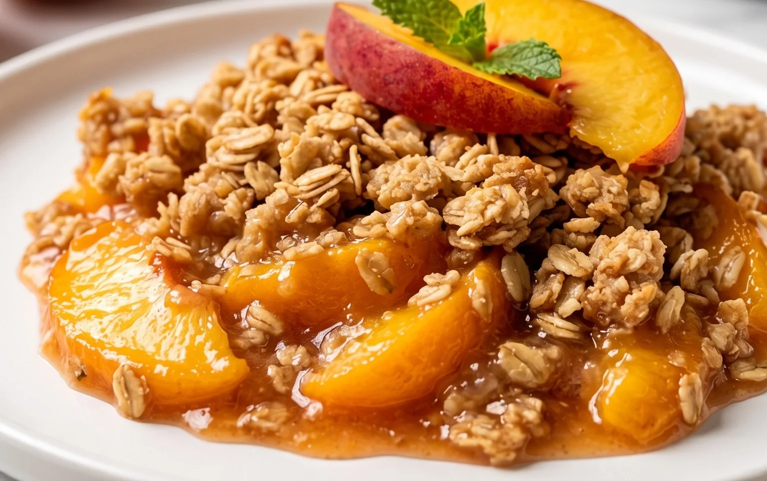 Peach Crisp