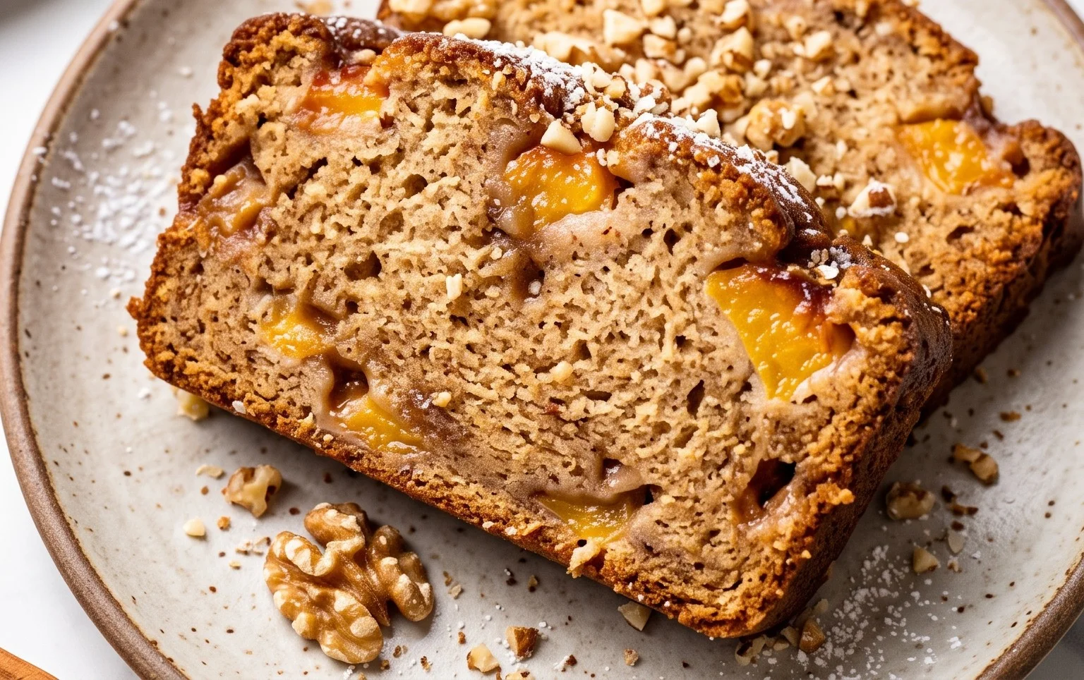 Spiced Peach Bread