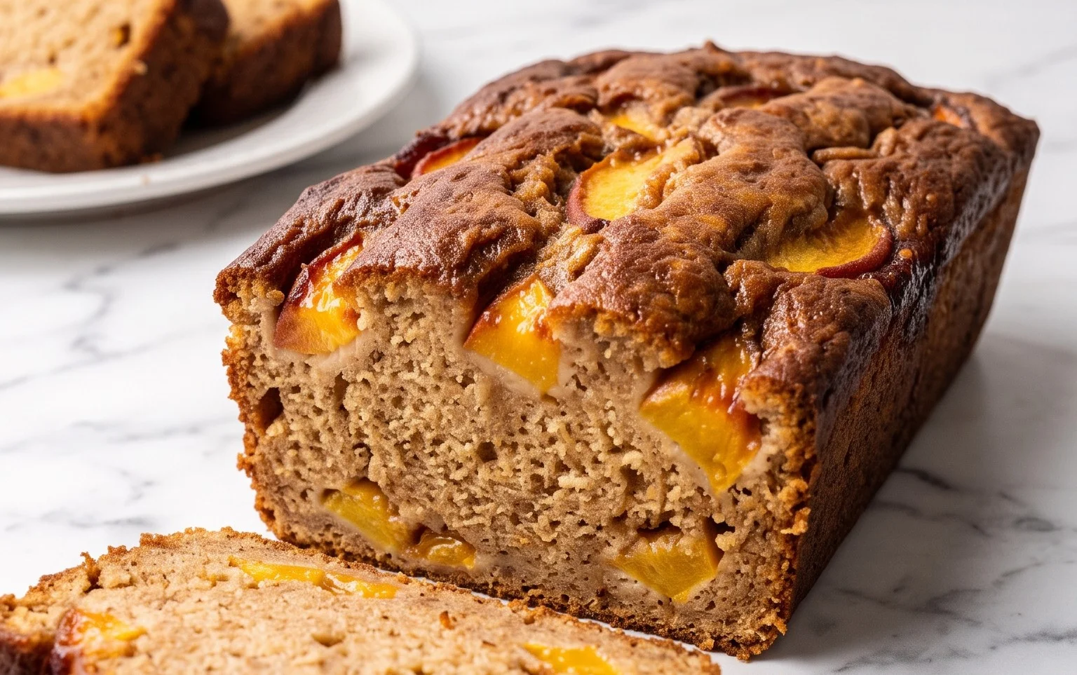 Spiced Peach Bread