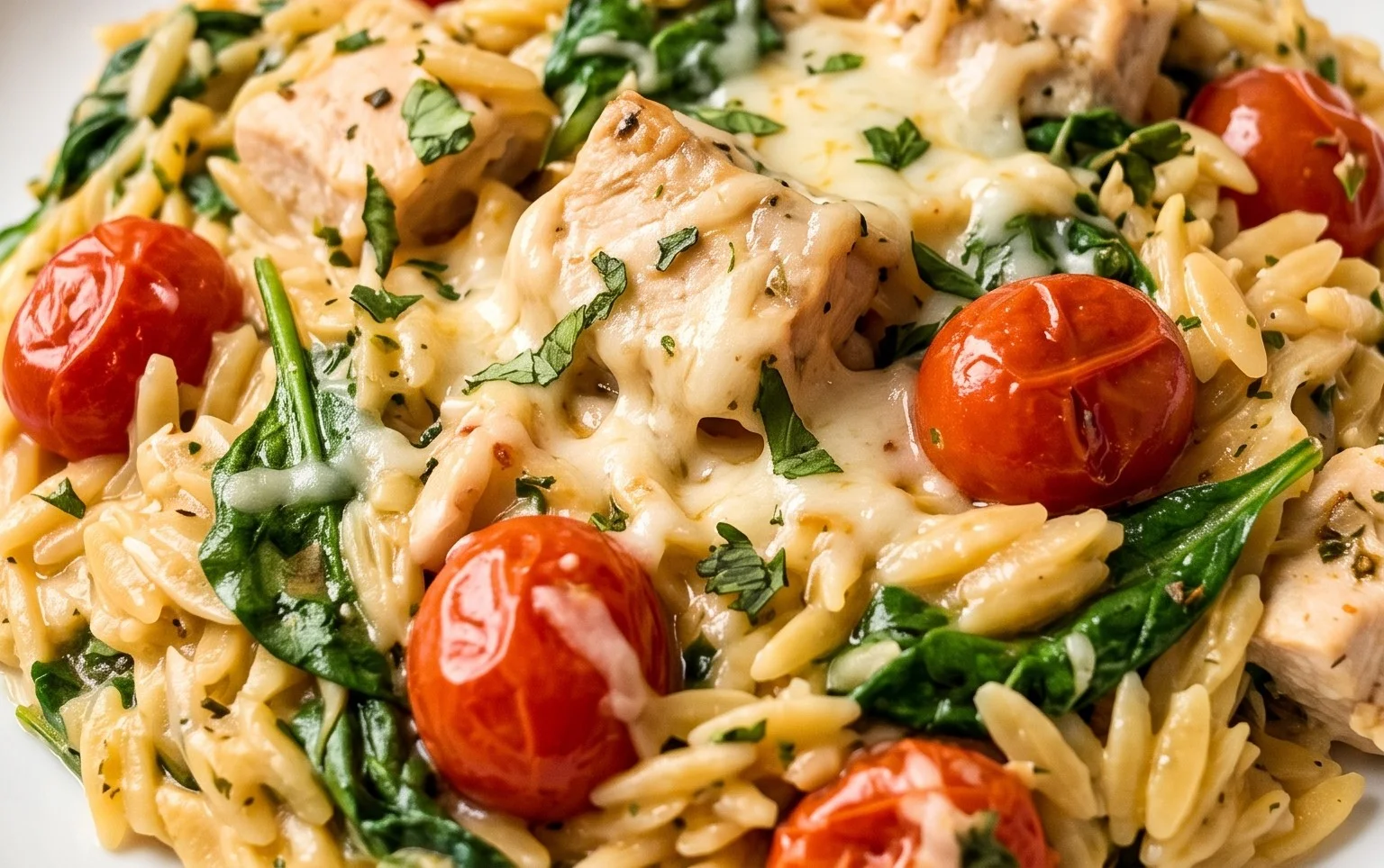 Chicken Orzo (30-Minutes, One-Pan)