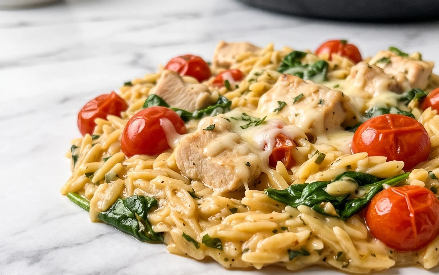 Chicken Orzo (30-Minutes, One-Pan)