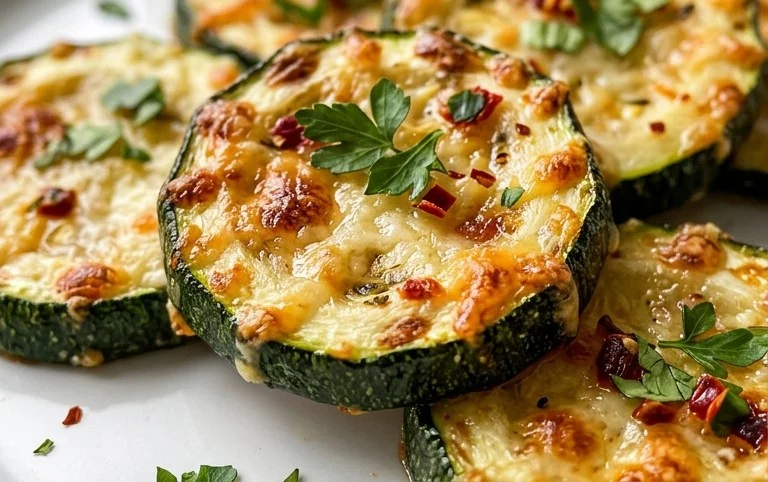 Baked Parmesan Zucchini
