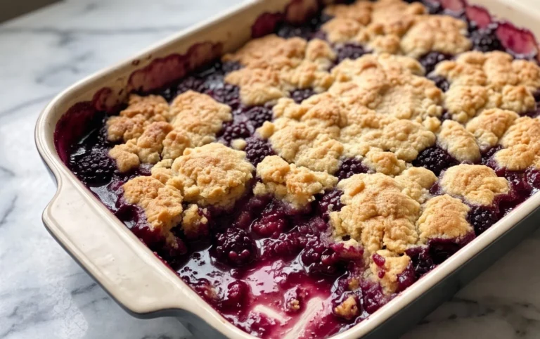 The Pioneer Women's Blackberry Cobbler
