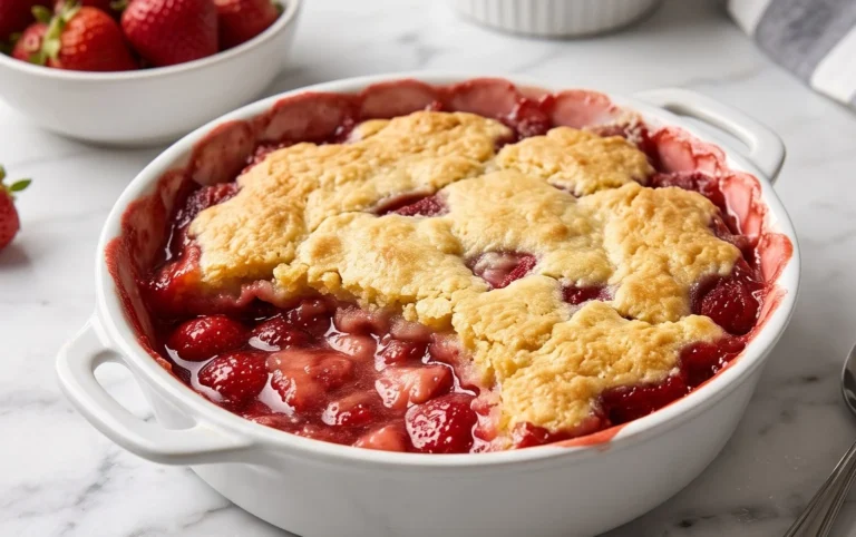 Strawberry Cobbler