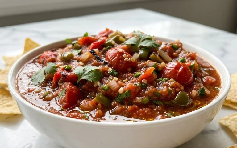 Blender Salsa (Restaurant Style Salsa)