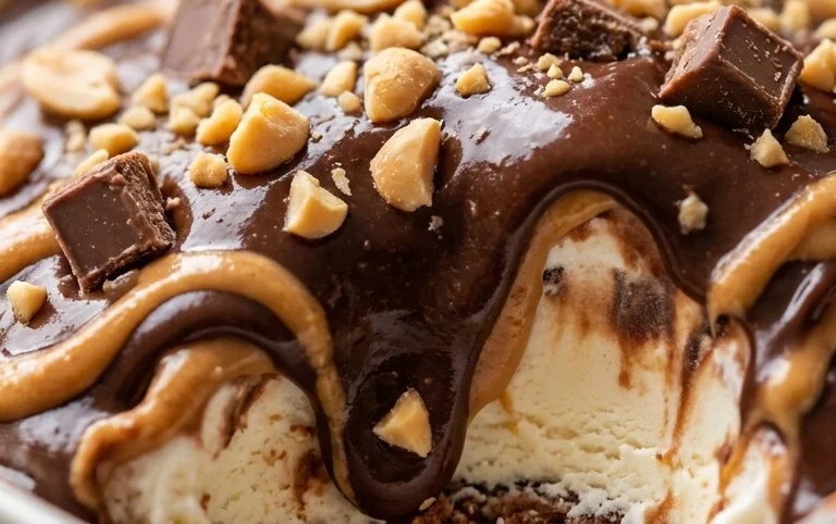 Buster Bar Ice Cream Dessert