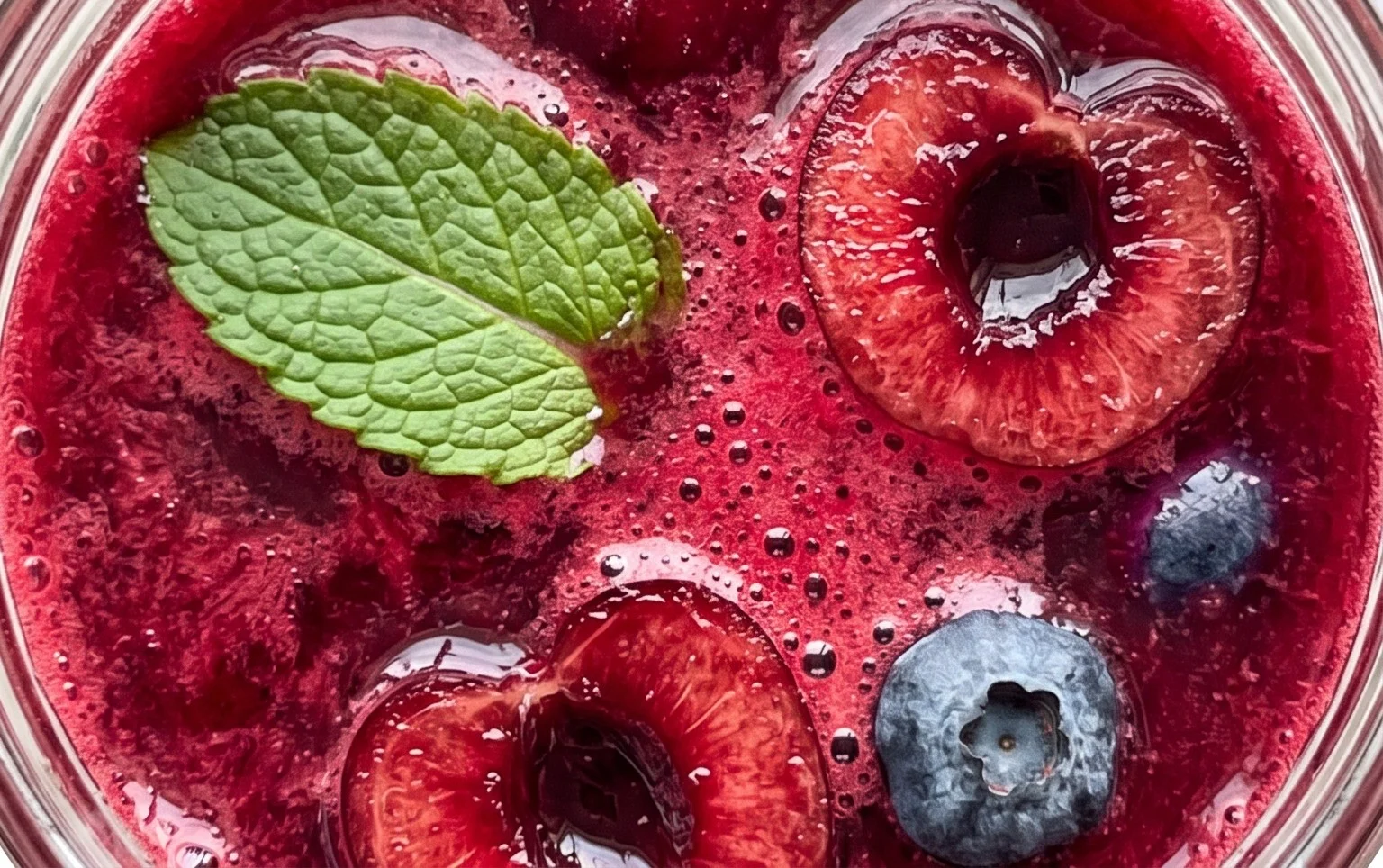 Watermelon Cherry Berry Beet Juice