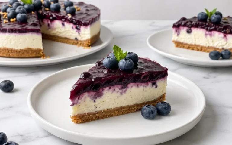 No-Bake Blueberry Yum Yum
