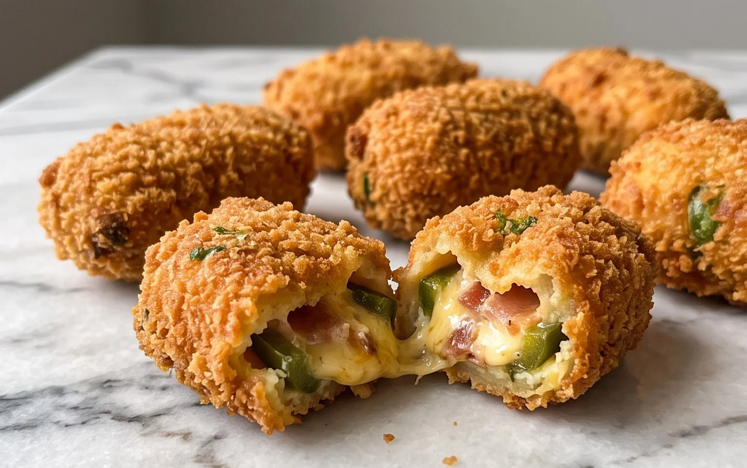 Fried Jalapeno Popper Bites