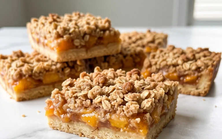 Fresh Peach Crum extractb Bars