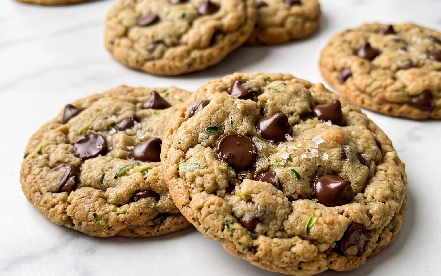 Zucchini Chocolate Chip Cookies
