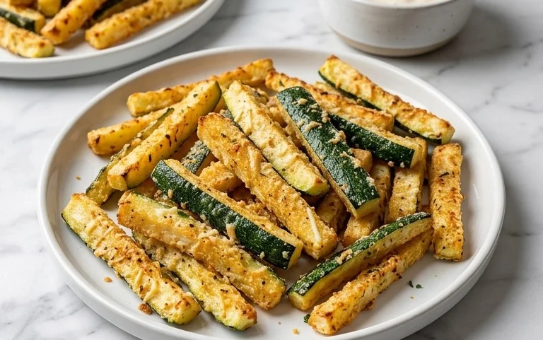 Baked Parmesan Zucchini Fries