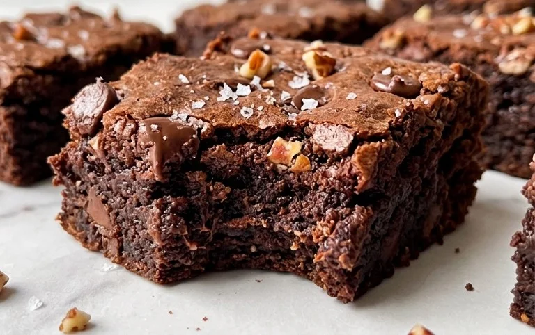 Secretly Healthy Zucchini Brownies