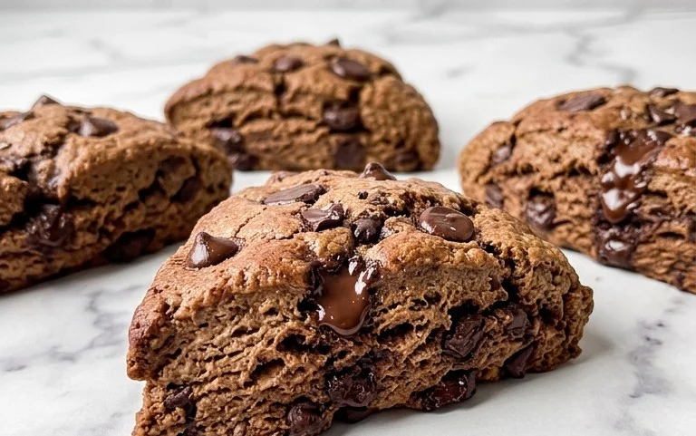 Triple Chocolate Scones