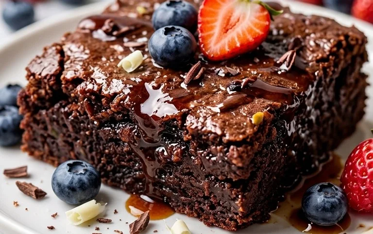 Secretly Healthy Zucchini Brownies