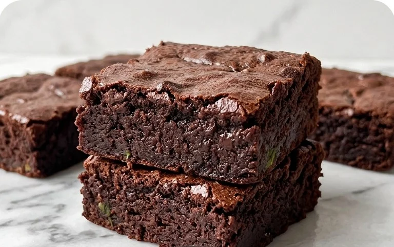 Secretly Healthy Zucchini Brownies