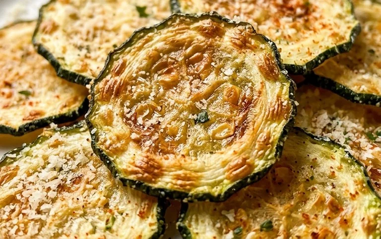 Crispy Baked Zucchini Chips